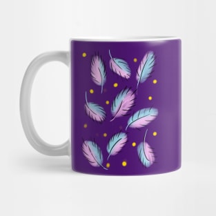 Carnival nights Leaves pattern Mug